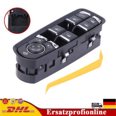 Für Porsche Panamera 970 Cayenne 92A Macan 95B Fensterheber Schalter vorne links