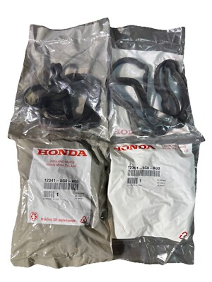 #ad #ad HONDA GENUINE VALVE COVER GASKET: 12341 5G0 A00 amp; 12351 5G0 A00 $40.00