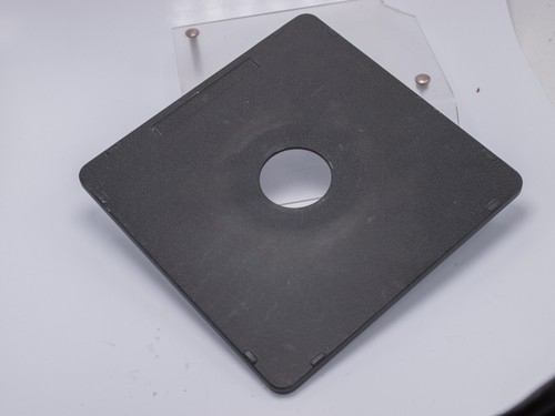 Toyo-View 4x5" Camera Lens Board 158mm Square - Copal 0 Hole - Picture 3 of 3