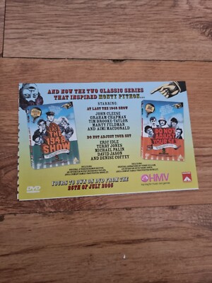 TNEWM30 WERBUNG 5X8 MONTY PYTHON: ENDLICH DIE SHOW 1948: AUF DVD