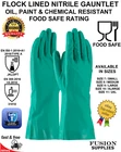 FOOD RUBBER GLOVES LOW ALLERGY NITRILE WASHING UP CLEANING LATEX FREE CHEMICAL