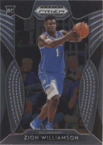 2019-20 Panini Prizm Draft Picks BGS 9.5 Zion Williamson rookie RC