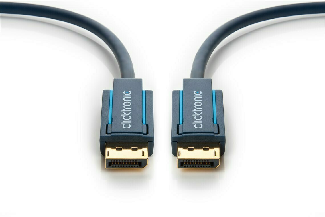 Thumbnail - Clicktronic Displayport Kabel 1.4 Audio/video 4k 8k 1m