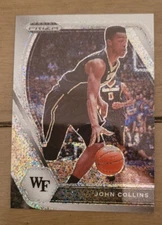 John Collins 2021-22 Prizm Draft #94 White Sparkle Prizm SSP