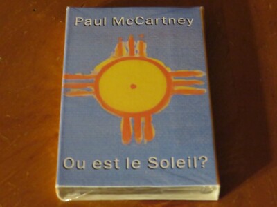 PAUL McCARTNEY - Ou Est Le Soleil? - Cassette Tape Single SEALED! no cd beatles