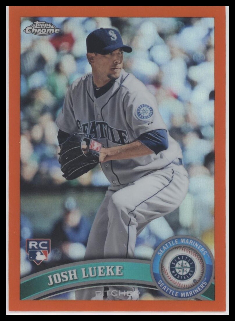 2011 Topps Chrome #192 Josh Lueke RC Orange Refractors - E | eBay