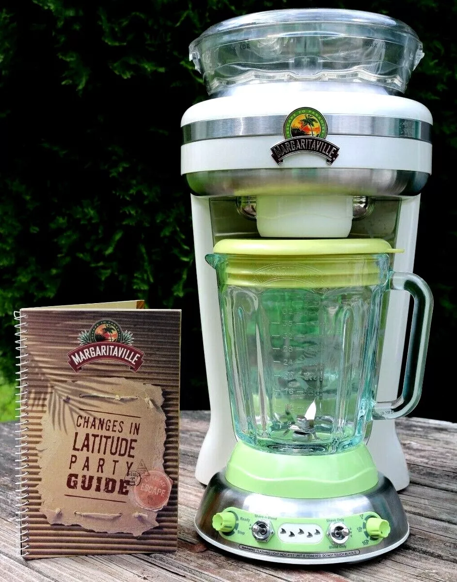 SUNBEAM DM1000 MARGARITAVILLE BLENDER COCKTAIL MAKER w RECIPE BOOK TESTED