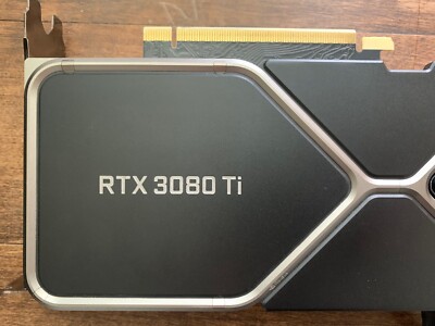 NVIDIA RTX 3080 Ti Founders Edition 12GB Graphics Card | Powers On