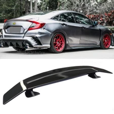 For 16-21 Honda Civic Sedan 47" Matte Black Rear Trunk Spoiler Wing