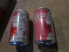 COCA COLA  MOVE  ROSALIA  ......... 1 FULL CAN - 1 EMPTY CAN