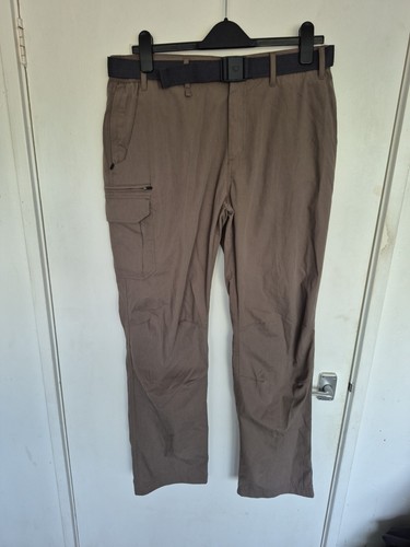 Brasher Herren Walking Wander Hose W34 L31 Khaki Grün