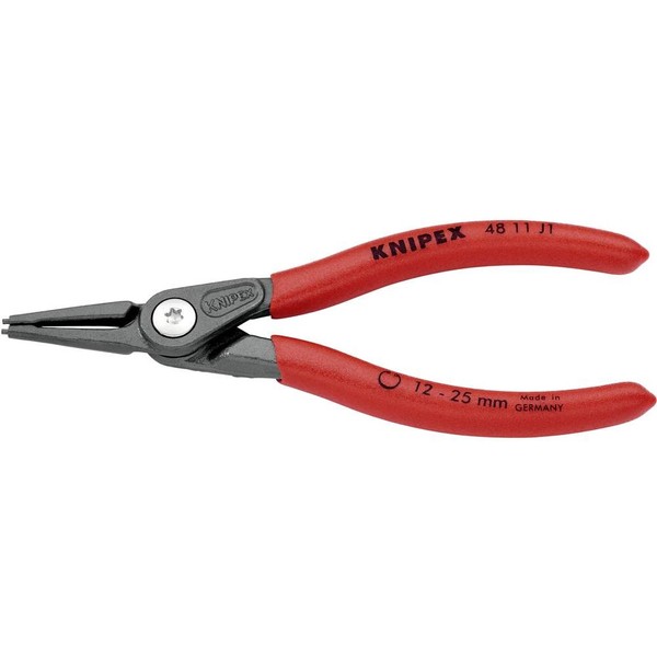 Knipex 48 11 J1 Seegeringzange Passend FüR (Seegeringzangen) Innenringe 12-25 Mm-image