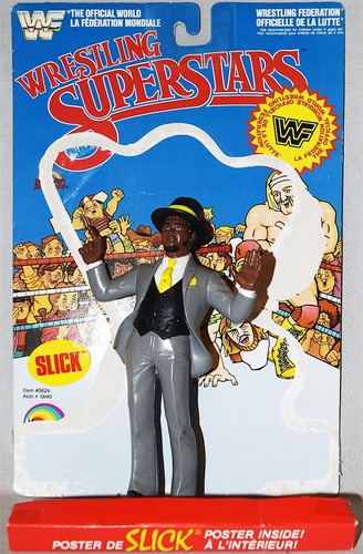 -Rare- 1986 -SLICK- LJN Vintage WWF Wrestling Supe...