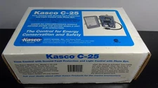 KASCO C-25 TIME CONTROL W GROUND FAULT PROTECTION LIGHT CONTROL PHOTO EYE 120V