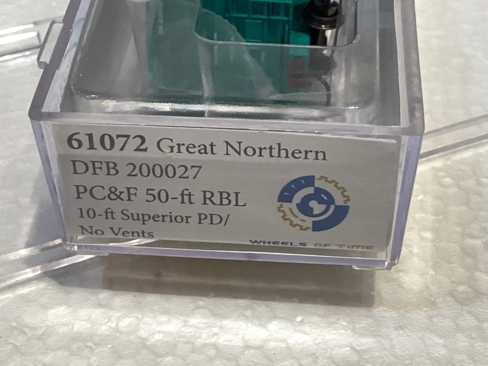 N Scale WHEELS OF TIME . Great Northern . GN . 50’ RBL Boxcar . Rd#200027 . NEW - Image 2 of 4