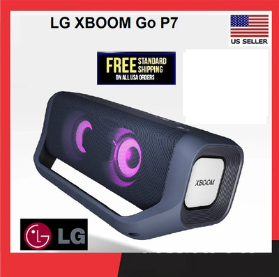 LG XBOOM Go P7 Portable Wireless Bluetooth outdoor Speaker by MERIDIAN DTS usb-c