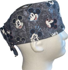 Mickey Mouse Colorful Outline Scrub Hat Chemo Cap