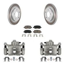 Transit Auto KCG-100227C Brake Disc and Pad Kit Rear for Chevy Chevrolet Impala