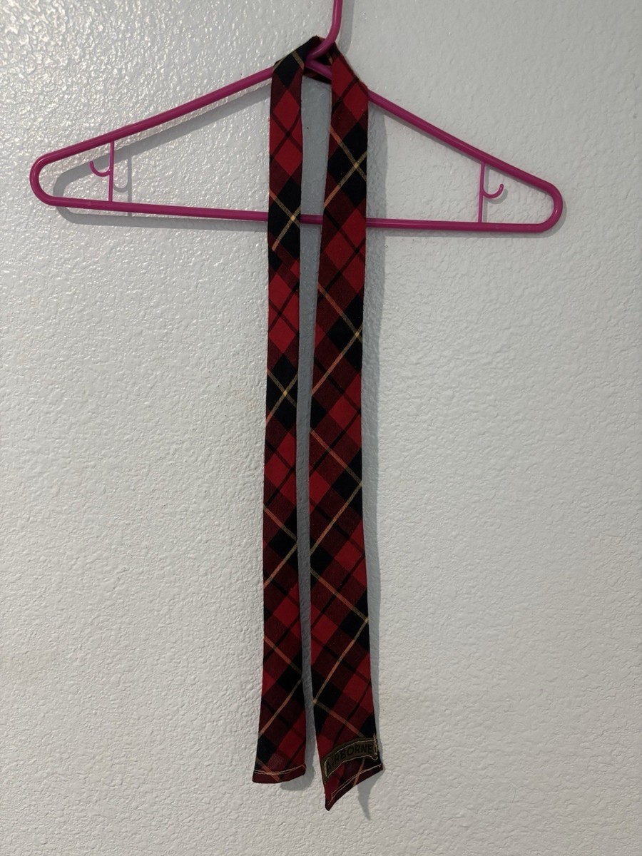 DUANE PETERS PUNK ROCK SKATE PLAID TIE 1991 diy View 2