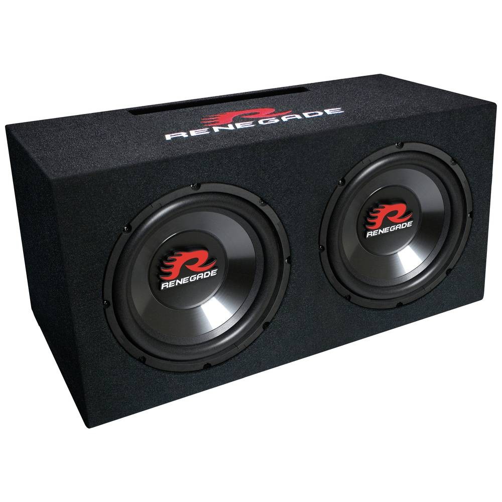 Subwoofer passif 1000W Renegade RXV1002 pour des basses lourdes et sans distorsion