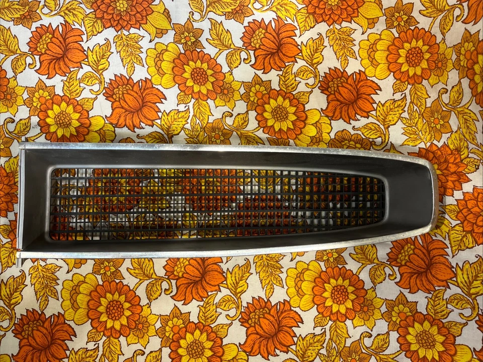 1966 Pontiac Tempest Lemans левая сторона гриля OEM ВИНТАЖНЫЙ патина оригинал - Изображение 3 из 4