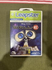 LEAPSTER WALL-E Leapfrog Make Learning Fun Disney Pixar Educational Video Game 