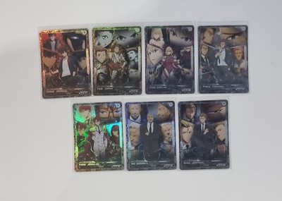Solo Leveling TCG 7/7 UR Bundle SL1E-084 to SL1E-090 Sung Jinwoo etc