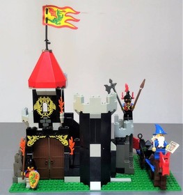 LEGO 6082 Majisto Tower 1906 + 6076 Dragon Mountain Castle Minifigures