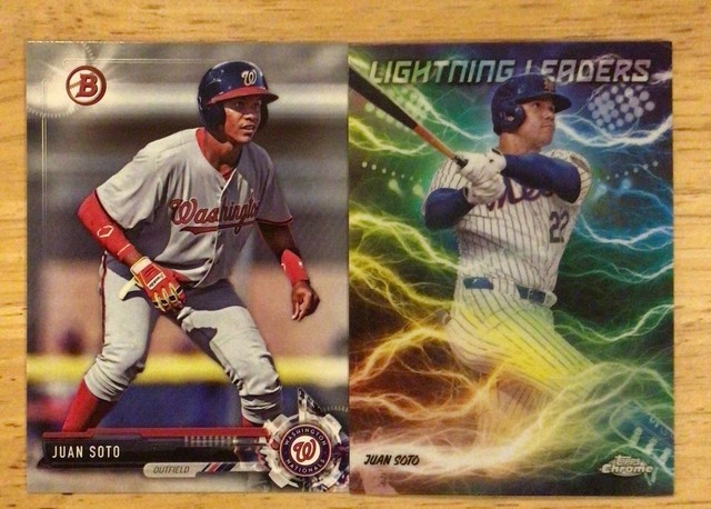 Juan Soto Base/Inserts - You Pick - $2.00 or 2 Card Minimum