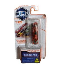 HEX Bots Nano B7 Flash Robot. Red. New