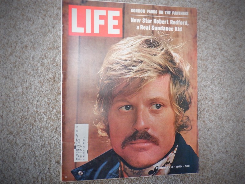 Robert Redford Vintage Life Magazine February 6, 1970  ~Sundance Kid