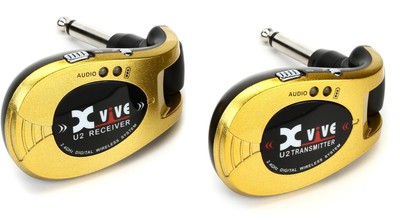 Xvive Audio U2 Digital Wireless Guitar System - Gold