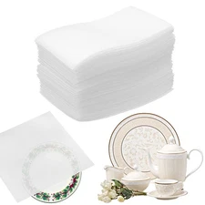 50 Pcs Cushion Foam Pouches, 4" x 2" Cushioning Foam Padding Sheets