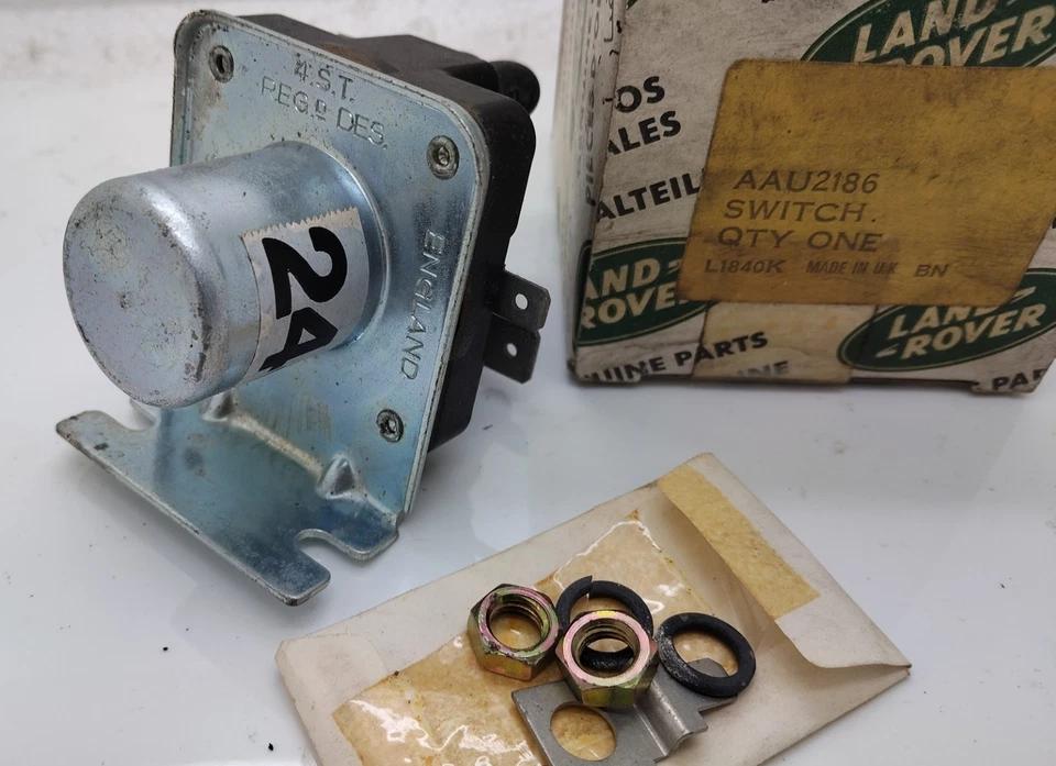 Military Land Rover Series 24 Volt Starter Solenoid 4st. Series 3 Defender. Nos - Image 3 of 3