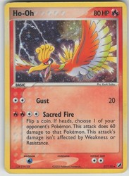 Ho-Oh 27/115 EX Unseen Forces Cosmos Holo Deck Exclusives