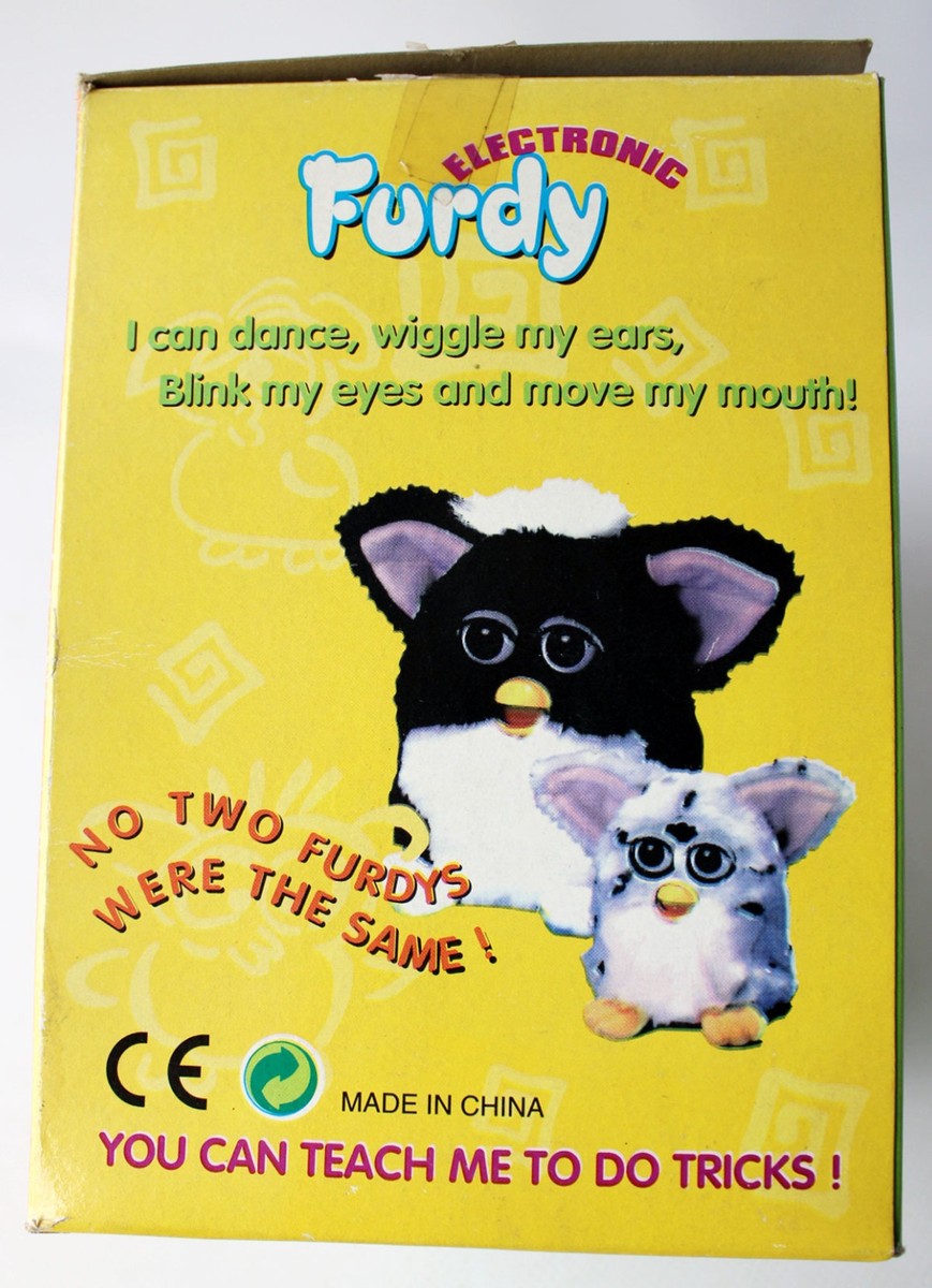 RARE VINTAGE 90'S ELECTRONIC FURDY PURBY POOPI FOOBI FURBY KO BLUE