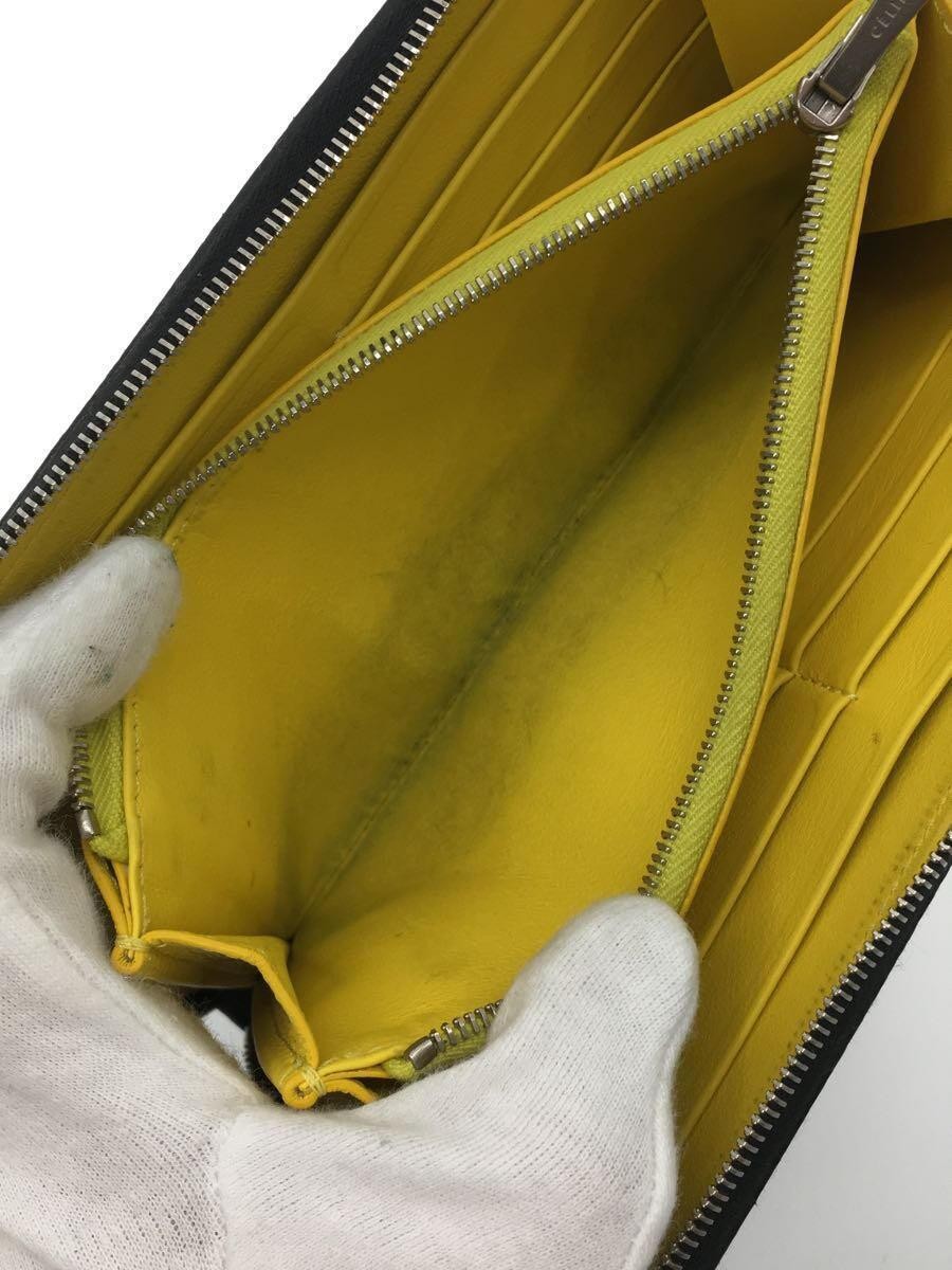 CELINE Large Zip Multi Function Long Wallet Leath… - image 5