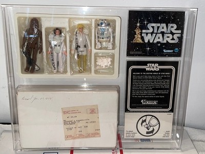 Star Wars Vintage Kenner 1977 Early Bird Mailer Kit Set w/Acrylic