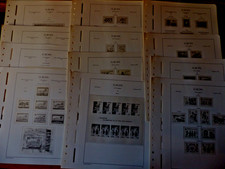 Leuchtturm Vordrucke Europa,Jugoslawien,Ungarn,Tschecheslowakei,Rumänien,Andorr