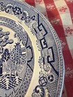 Mellor Antique Blue & White Japanese Plate 10.5 Inch Vintage Ironstone Pottery — photo 7