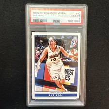 2005 Rittenhouse WNBA Sue Bird  #50 PSA 8 Seattle Storm