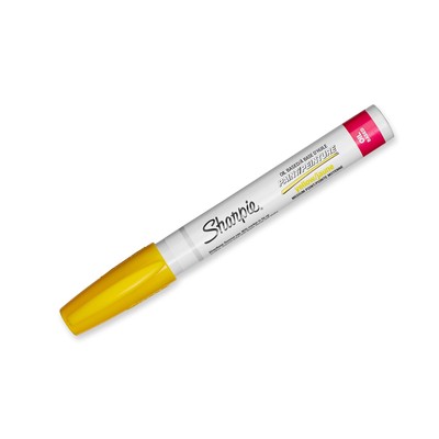 Sanford Oil-Based Paint Marker, Medium Point, Yellow, 1 Count - Great for Roc...