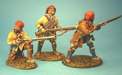 JOHN JENKINS DESIGNS - FM03NB - French Militia Quebec Brigade no box