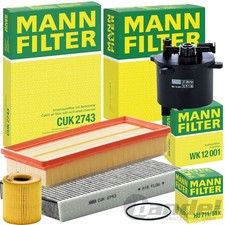 MANN FILTER INSPEKTIONSPAKET passend für PEUGEOT 508+SW I 8E/8D 2.2 HDI 204 PS