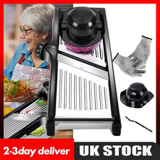 Mandolin Vegetable Slicer Adjustable Kitchen Grater Julienne Slicer with Gloves