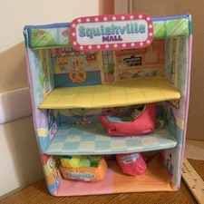 Squishville Mall Is Missing One Seat And The Two Mini Squishmallows. Very Cute