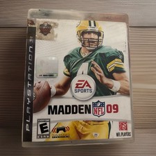 Madden NFL 09 (Sony PlayStation 3, 2008) Manual Included E Rating
