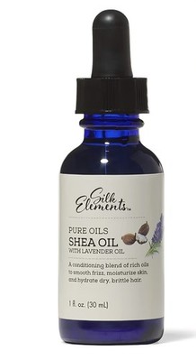 4 bottles of Silk Elements Shea and Lavender Oil. 1 fl oz  Bottles New
