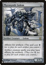 1 x Mycosynth Golem - Mystery Booster / The List - NM-Mint - MTG