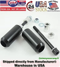 BungKing 6" Upper Shock Mount Frame Sliders, 2006 - 2017 Dyna